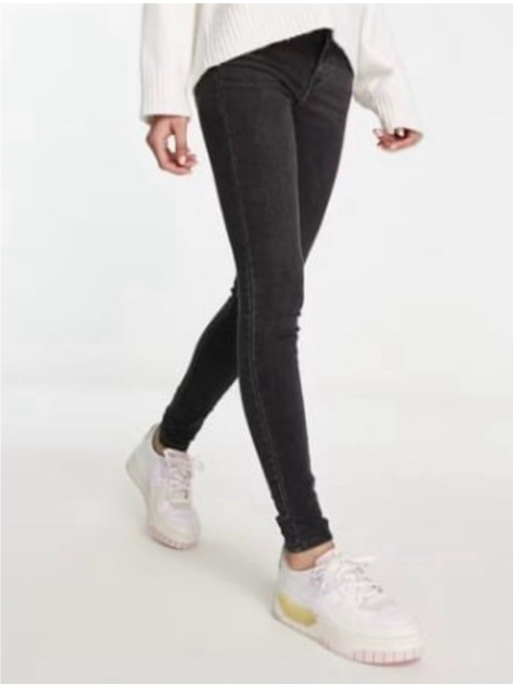 Levi's 710 Women's Black Super Skinny Jeans - Classic Stretch